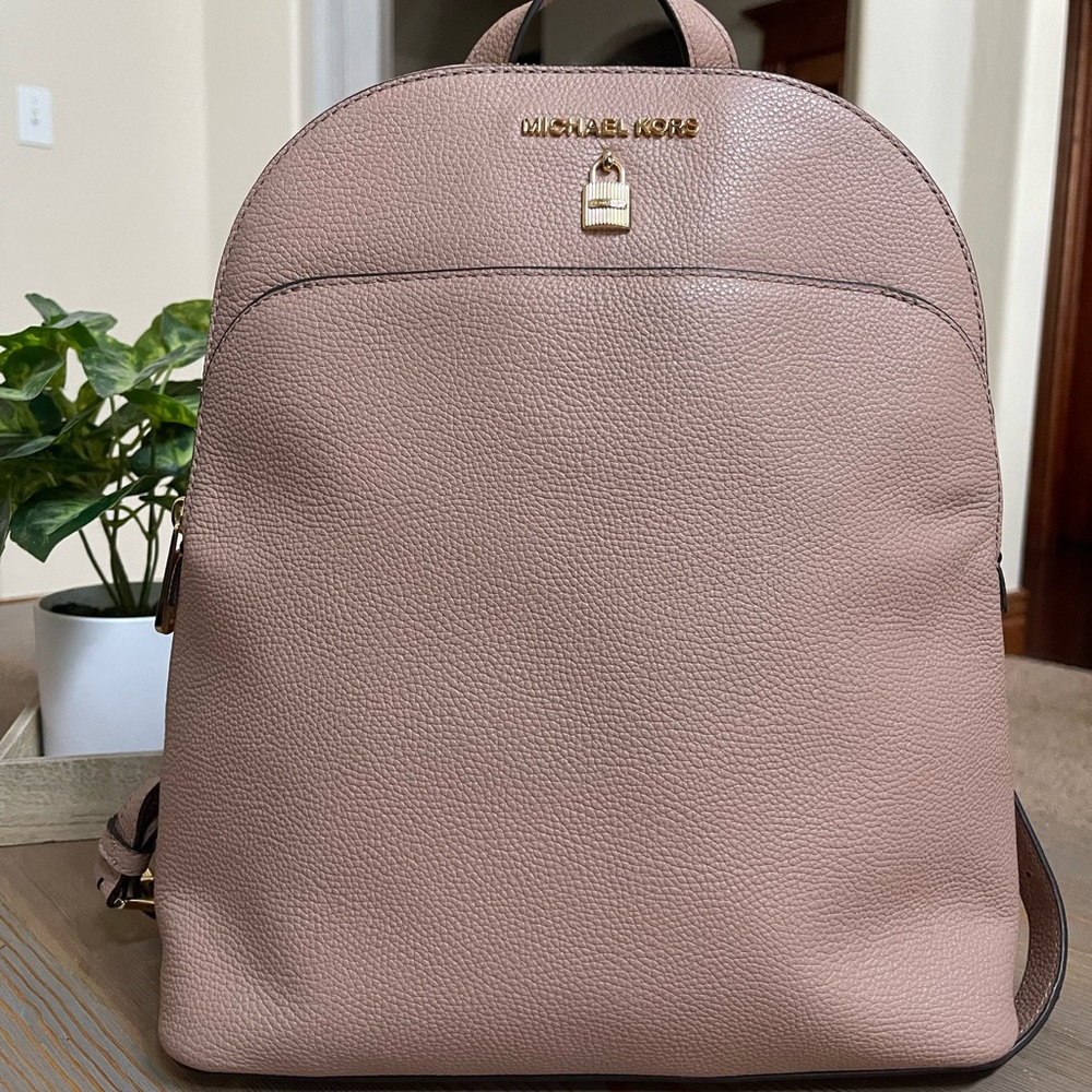 BNWT blush pink MK backpack.
